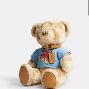 Coach Shesrling Ski Bear! Brand new in original packaging! NWT!